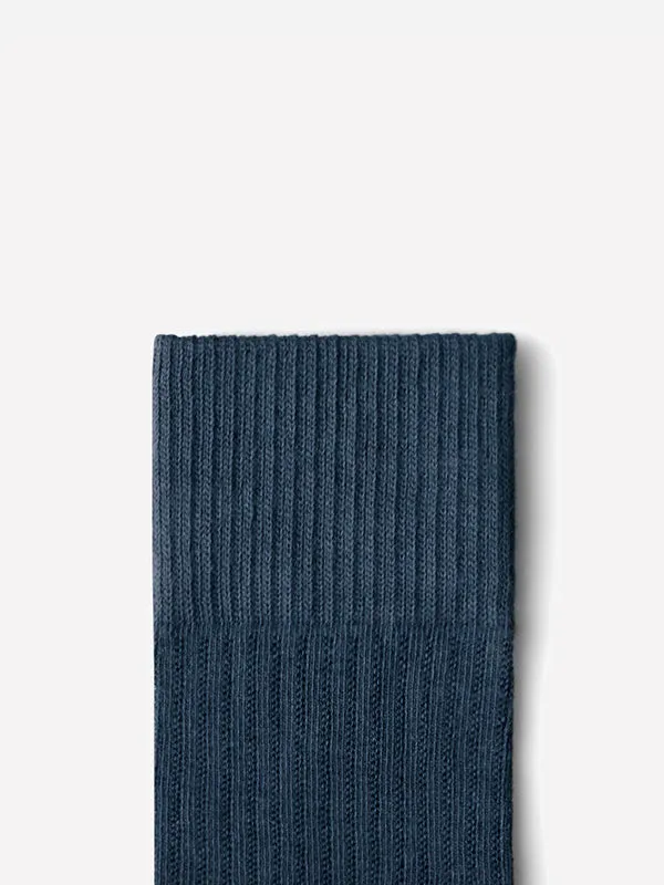 5 Pack Mens Solid Cotton Calf Sock