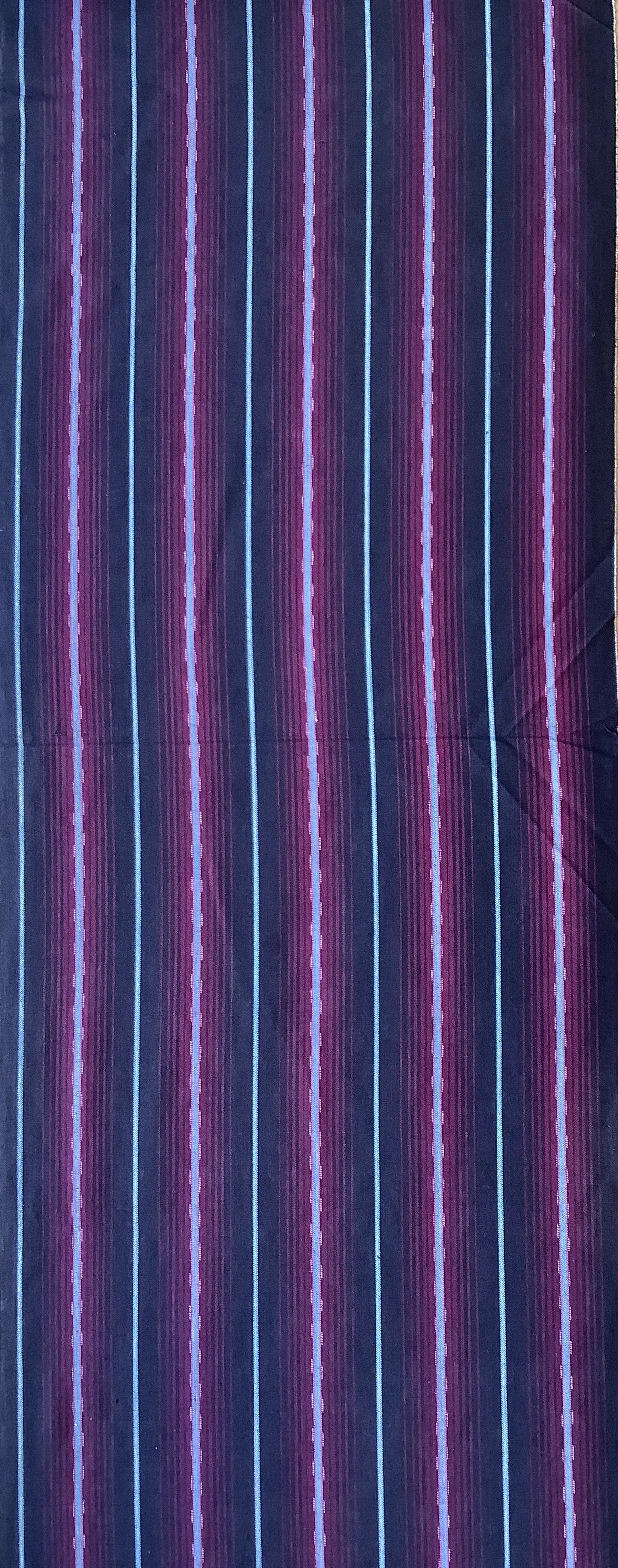 7649: 1930s-50s Japanese Deadstock Cotton Yukata Kimono fabric 55" Pc.