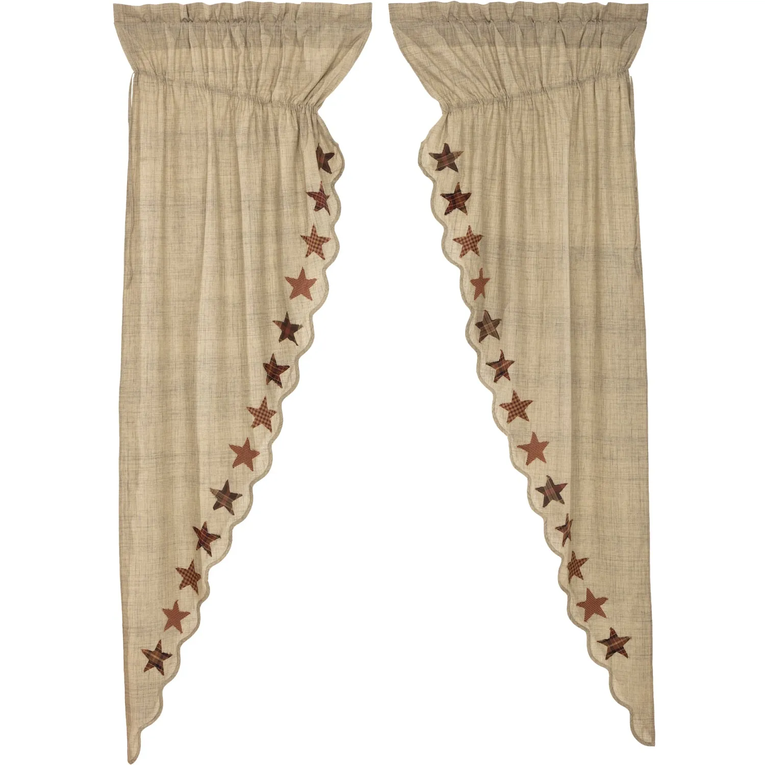 Abilene Star Prairie Panel Set of 2