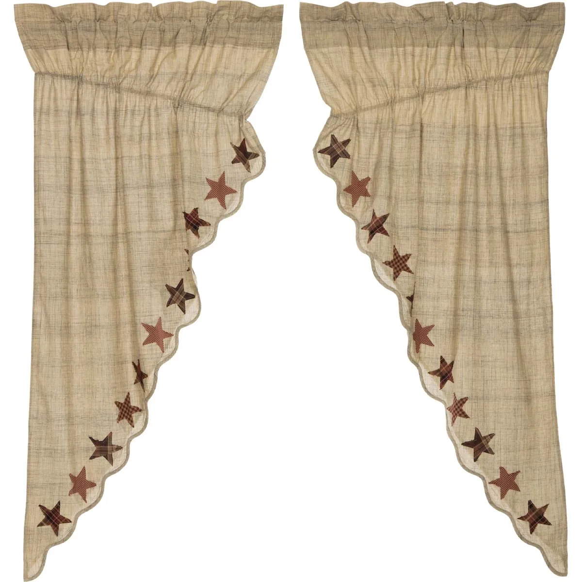 Abilene Star Prairie Panel Set of 2