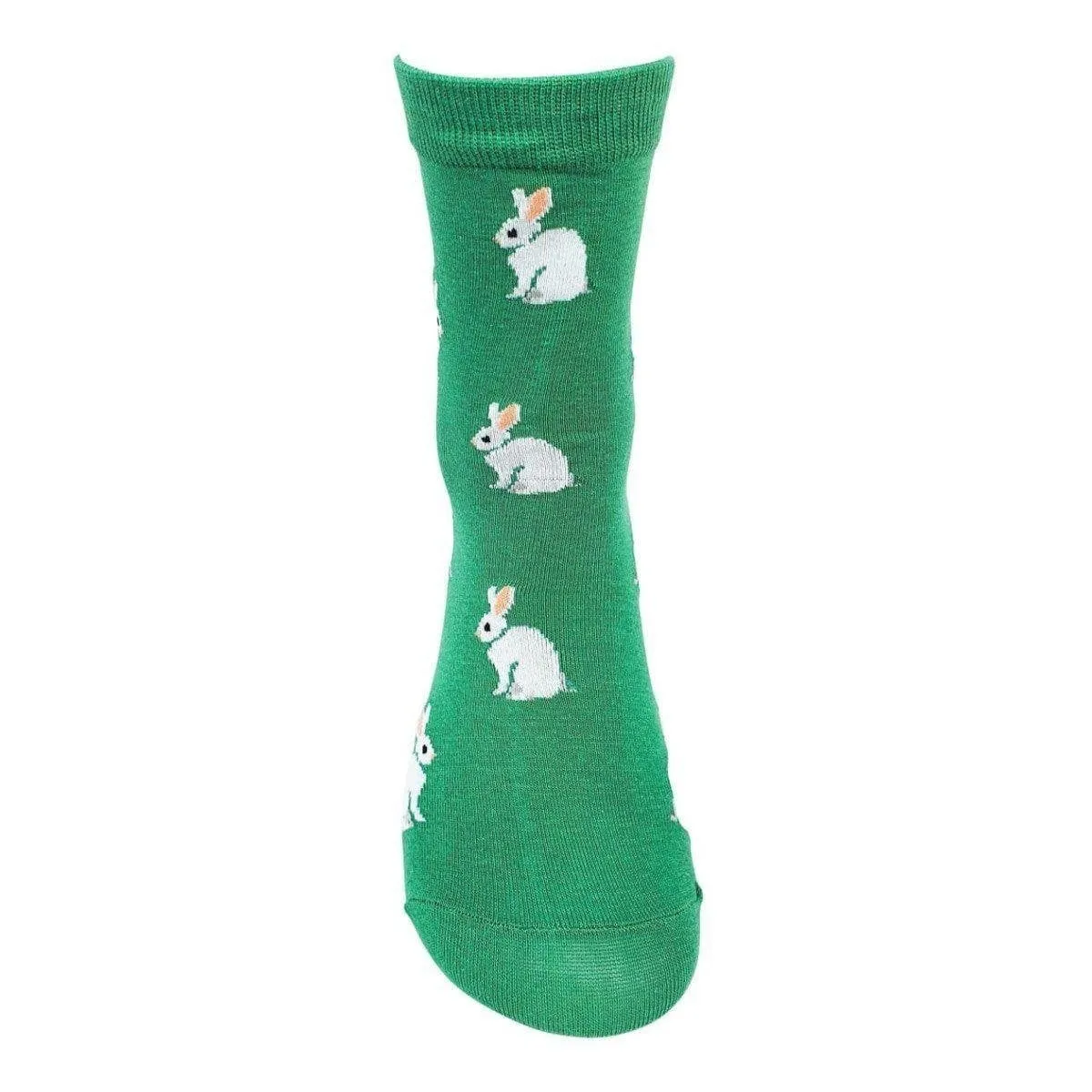 Animal Socks White Bunny