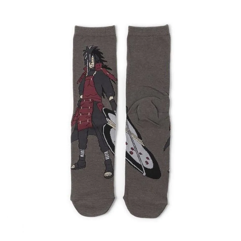 Anime Socks Marada Grey