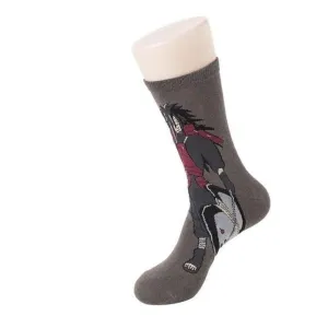 Anime Socks Marada Grey