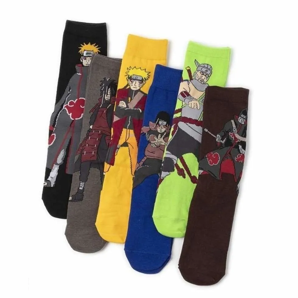 Anime Socks Marada Grey