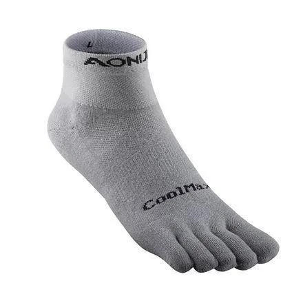 Aonijie Sports 5 Finger Crew Sock