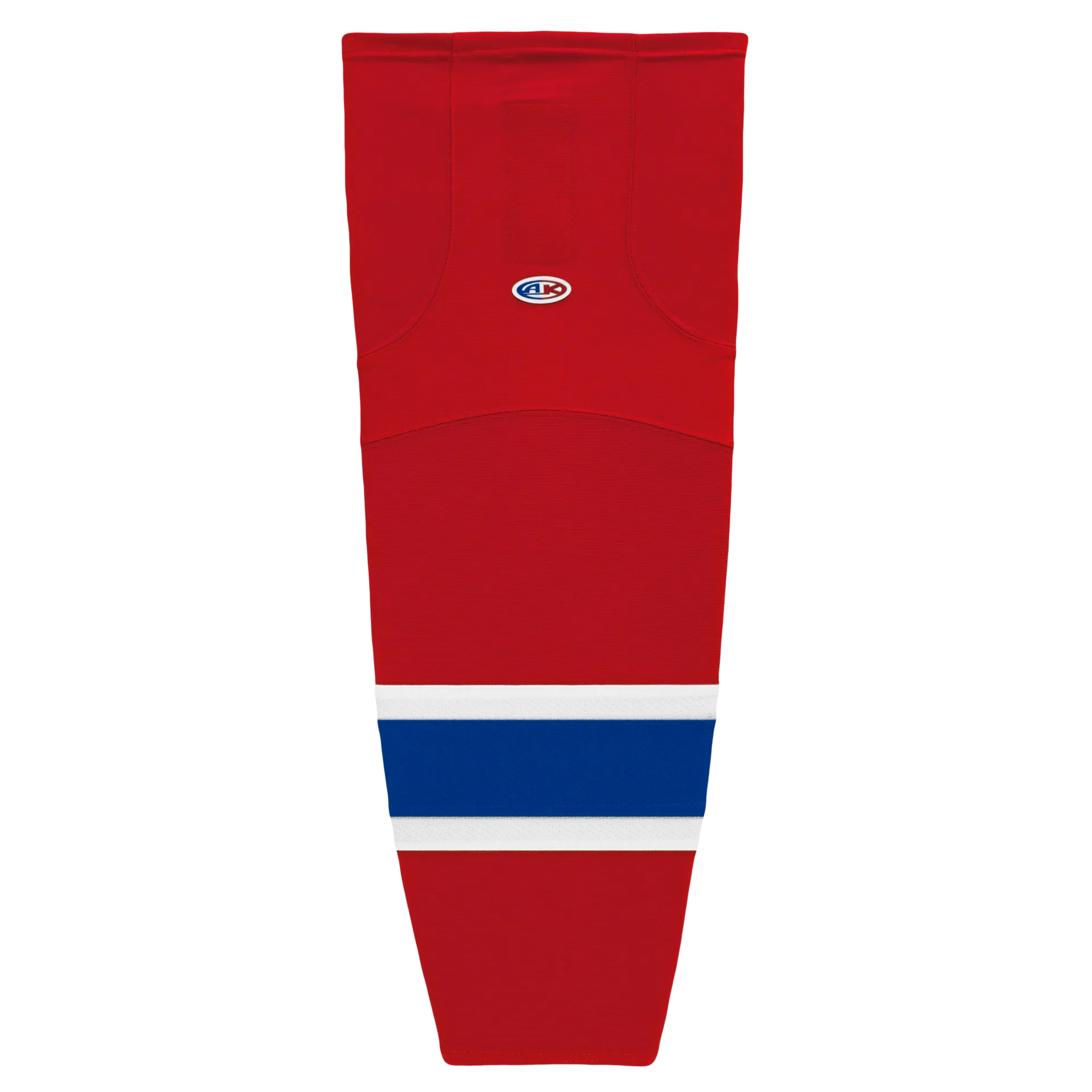 Athletic Knit (AK) HS2100-308 Edmonton Oil Kings Red Mesh Ice Hockey Socks