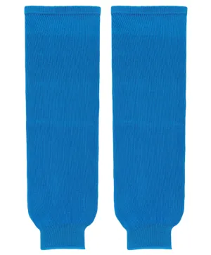 Athletic Knit (AK) HS630 Pro Blue Knit Ice Hockey Socks