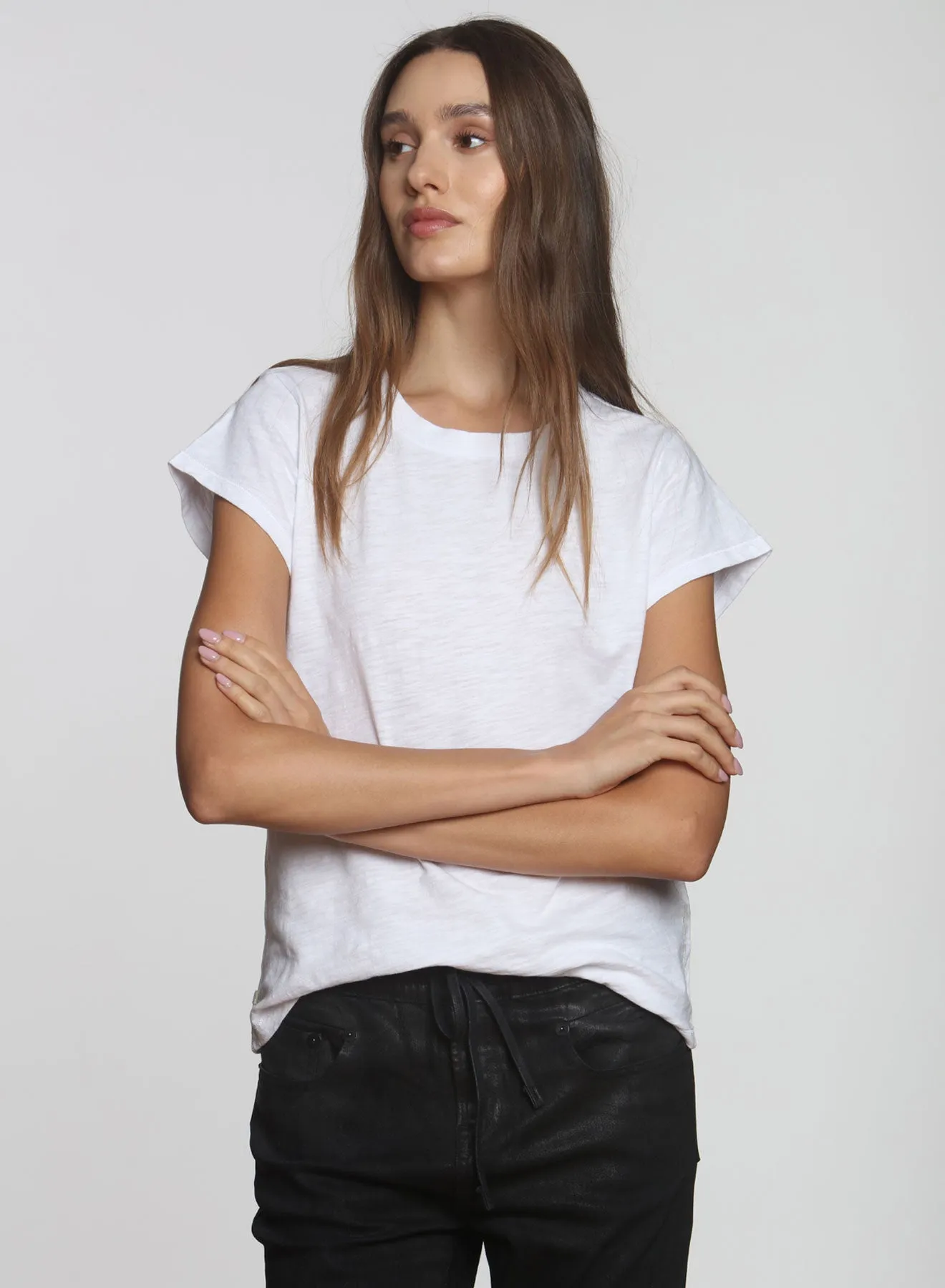 Ava Classic Tee - White