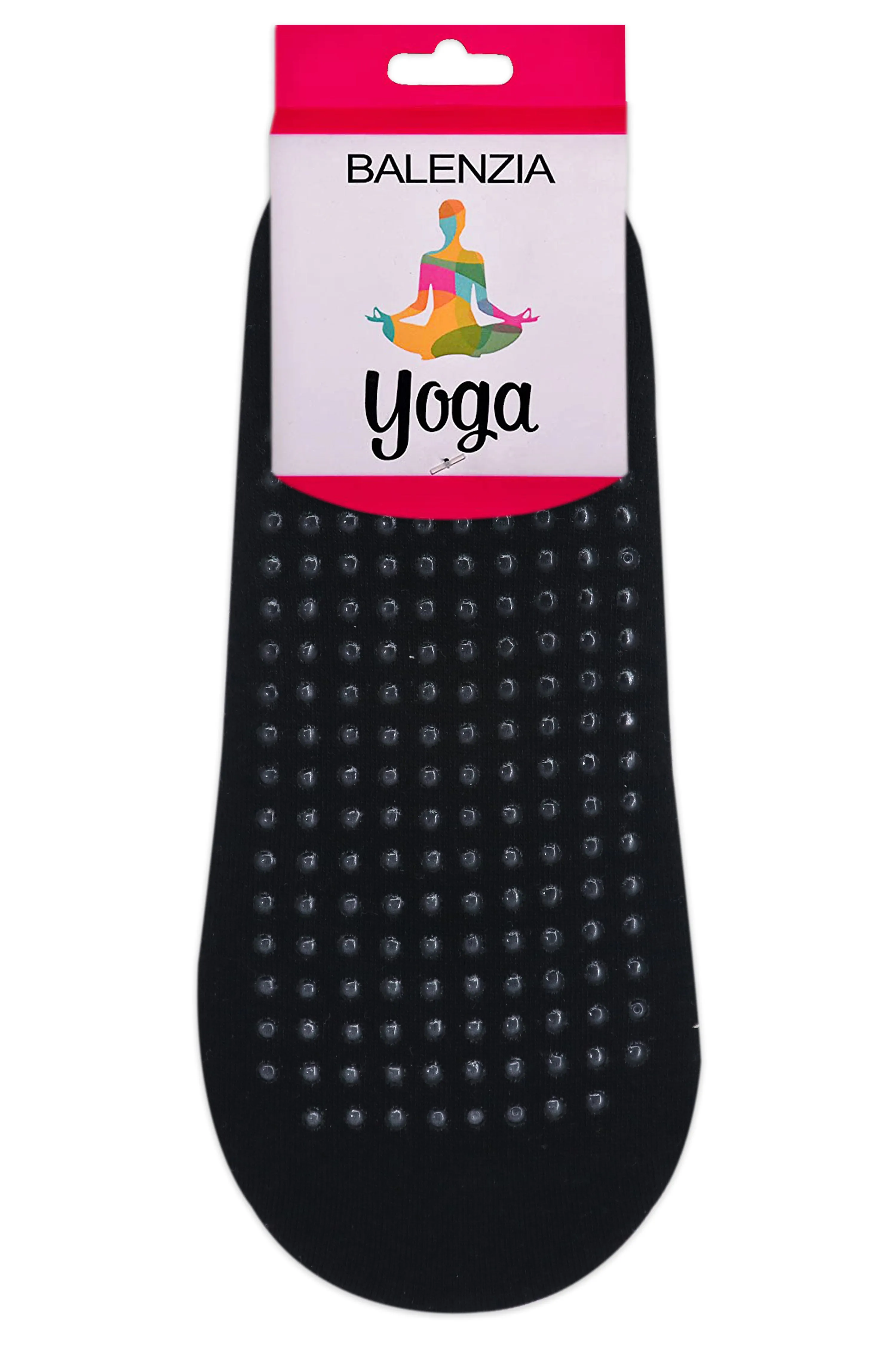 Balenzia Women's Anti Bacterial Yoga Socks with Anti Skid- (Pack of 4 Pairs/1U)- (Black,White,Beige,Pink)
