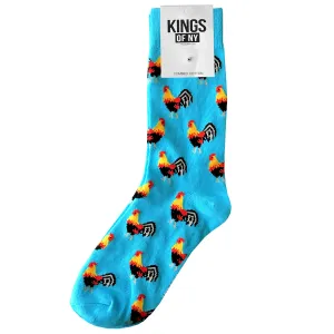 Blue Rooster Farm Animal Mens Cotton Socks