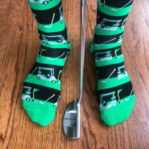 Cotton Golf Crew Socks
