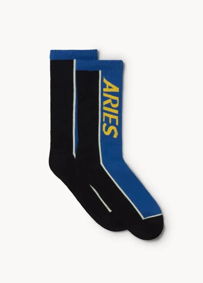 CREDIT CARD SOCKS / ARIES / BLUE
