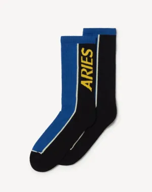 CREDIT CARD SOCKS / ARIES / BLUE