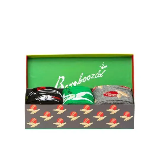 Cricket 3 pair Socks Gift Box