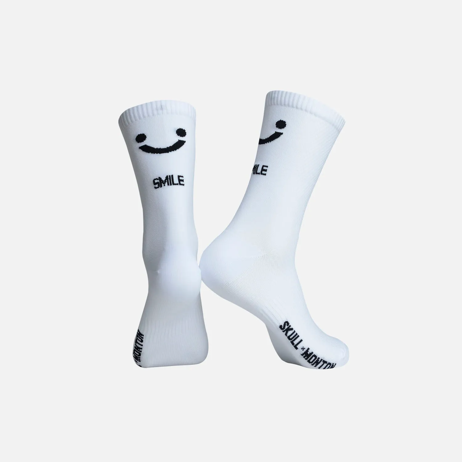 Cycling Socks SMILE WHITE