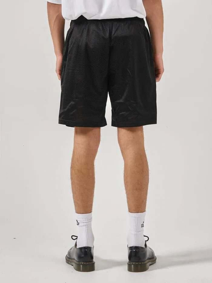 Damage Control Mesh Short - Black