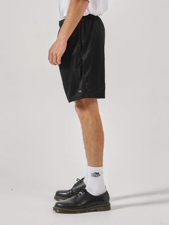 Damage Control Mesh Short - Black