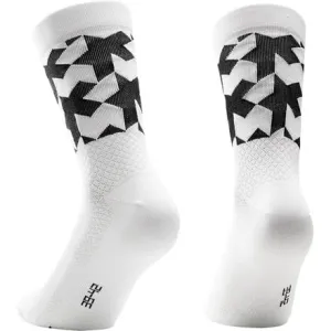 EVO Assos Monogram Socks, Holy White