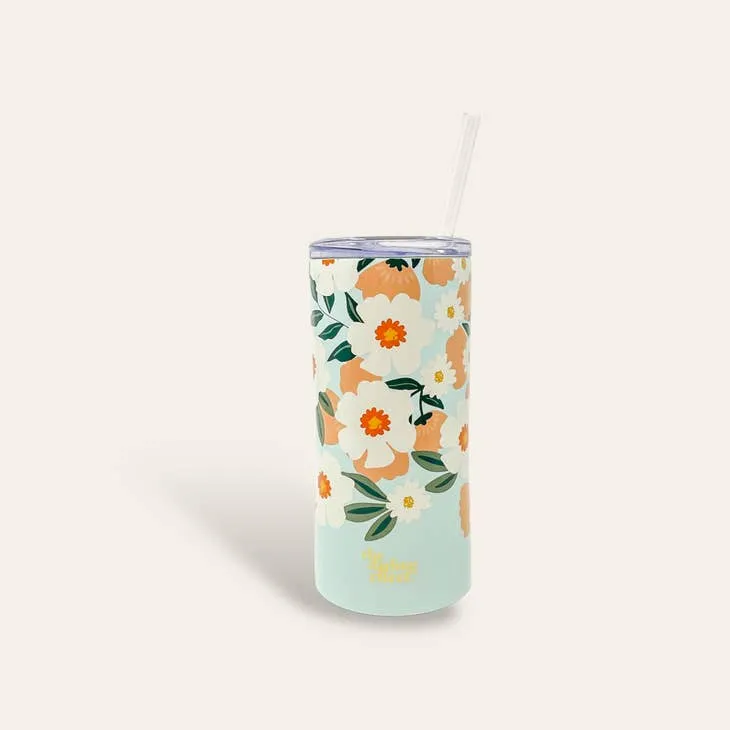 Floral Skinny Tumbler ~ Various Styles