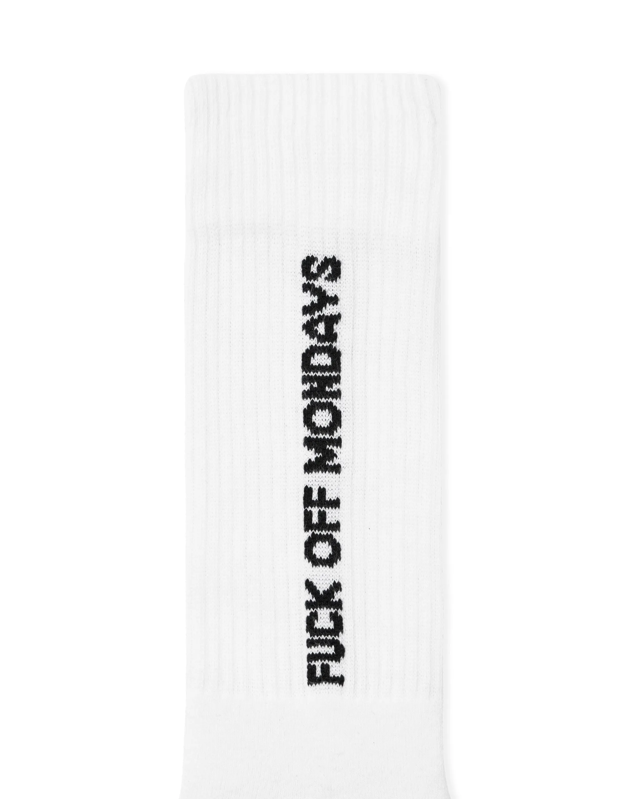FO Mondays Sports Socks White (3 PAIR PACK)