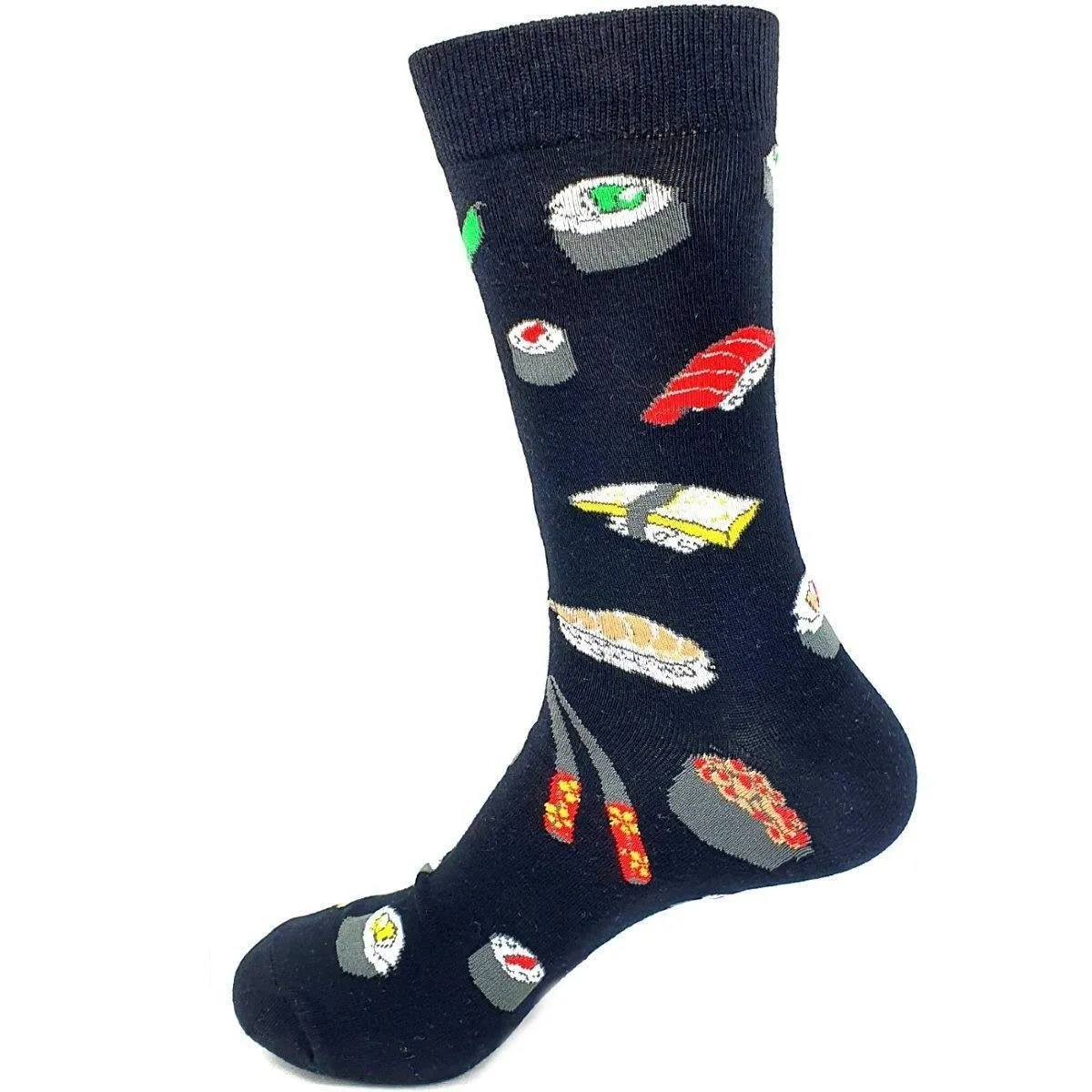 Food Socks Sushi & Sake | Black