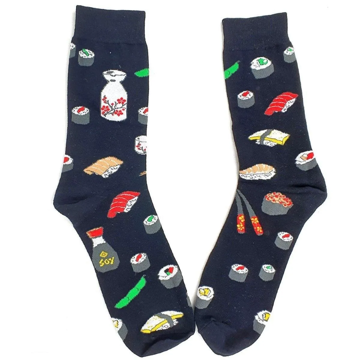 Food Socks Sushi & Sake | Black