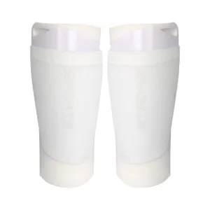 Football Shin Pads   Socks Sports Protective Equipment, Color: White (L)
