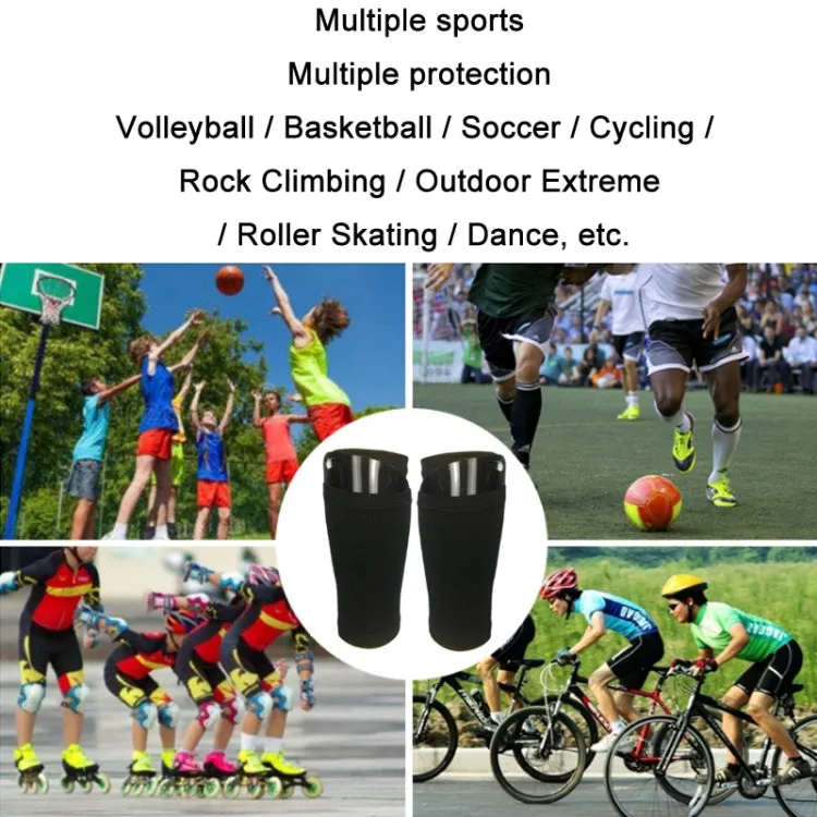 Football Shin Pads   Socks Sports Protective Equipment, Color: White (L)