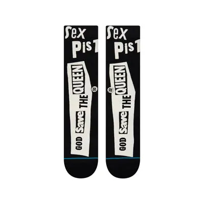 God Save the Queen Crew Socks