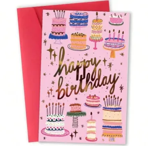Greeting Card - Happy Birthday