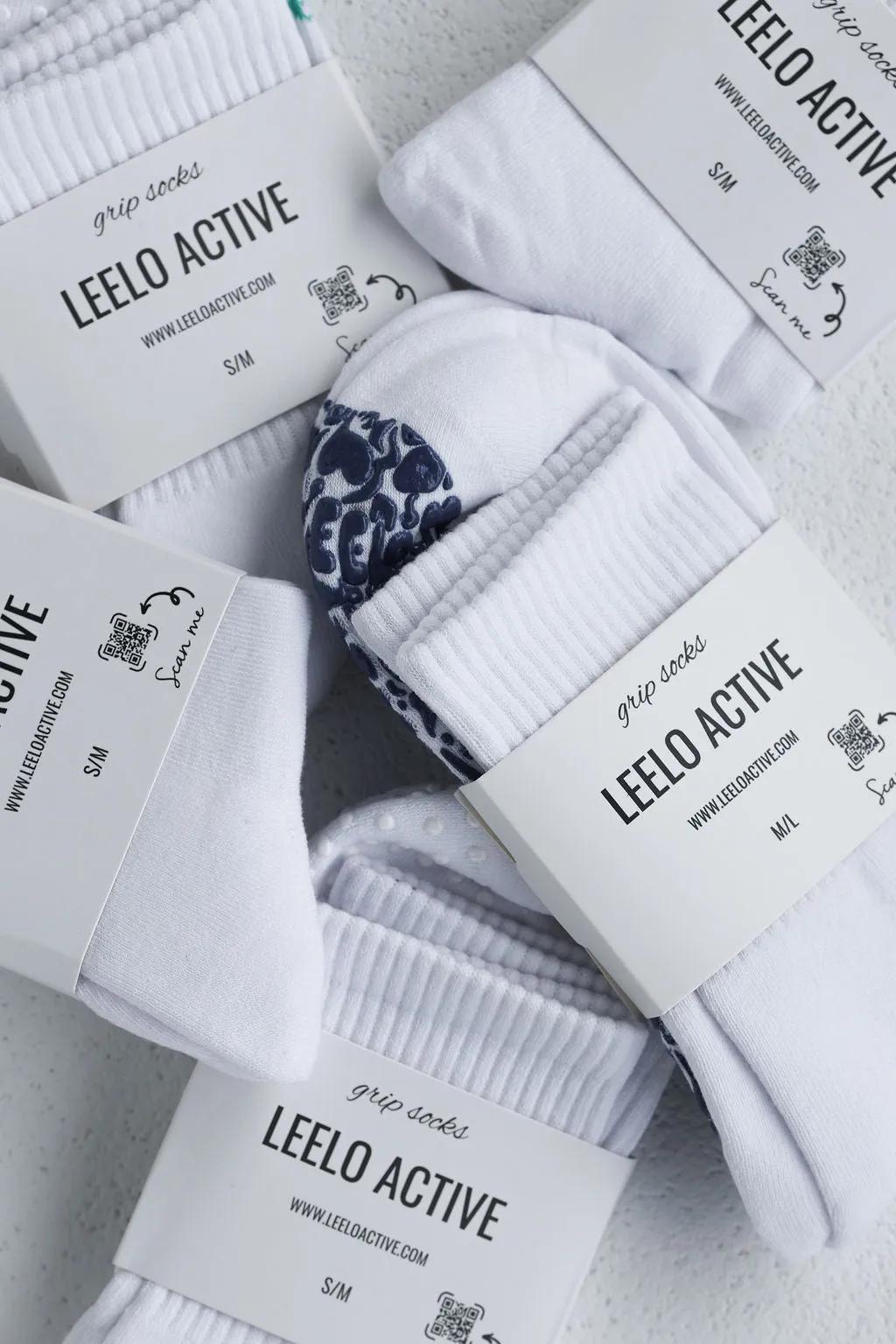 Grip Socks - The Design Collection - Blue
