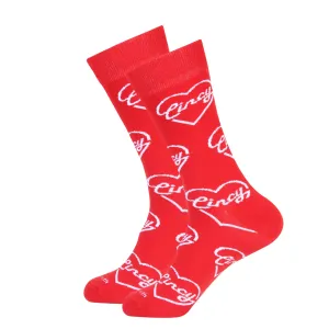Heart Cincy Socks