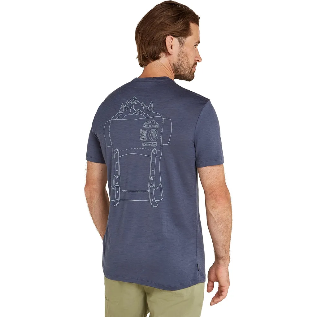 Icebreaker Men's Merino 150 Tech Lite III Tee IB Back Pack