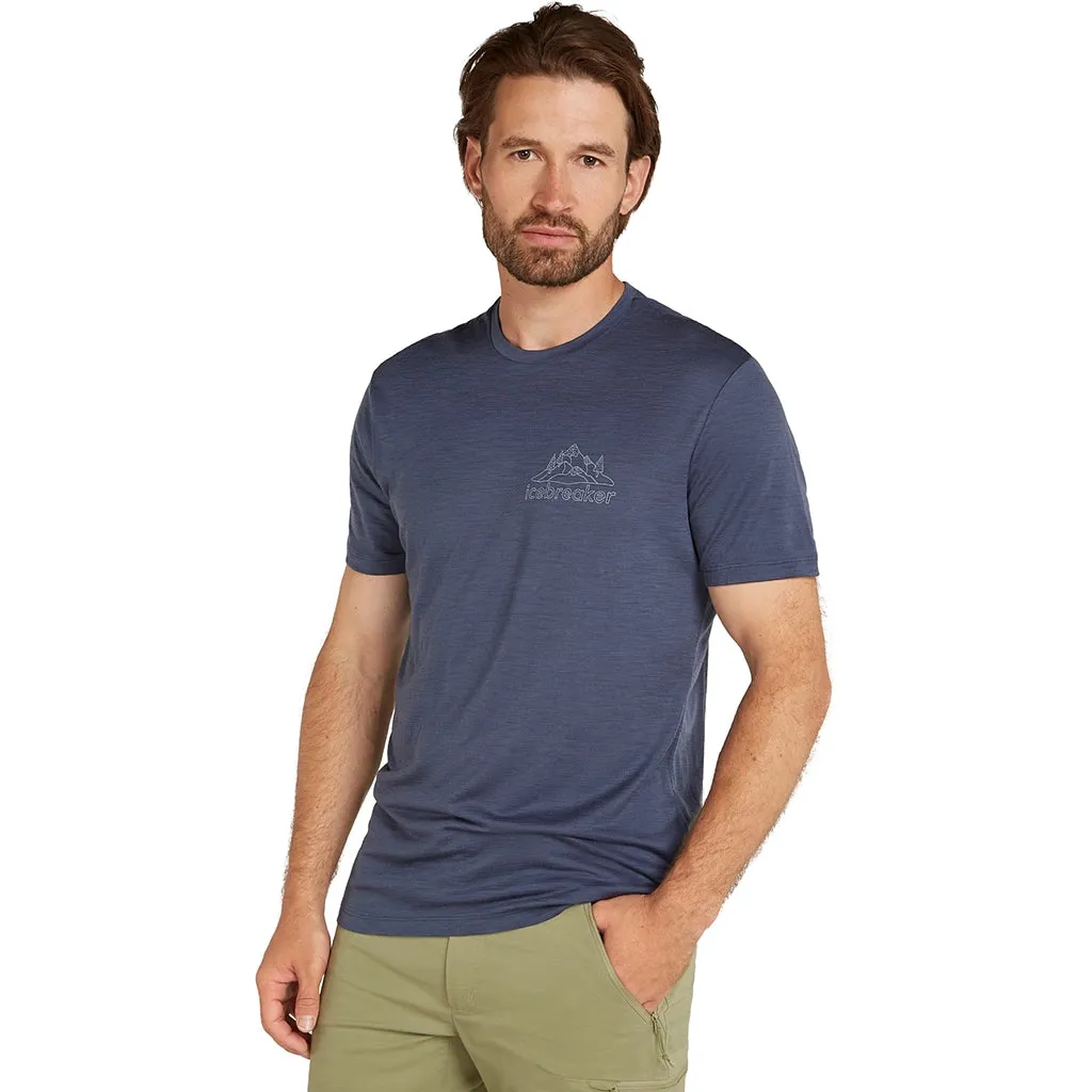 Icebreaker Men's Merino 150 Tech Lite III Tee IB Back Pack