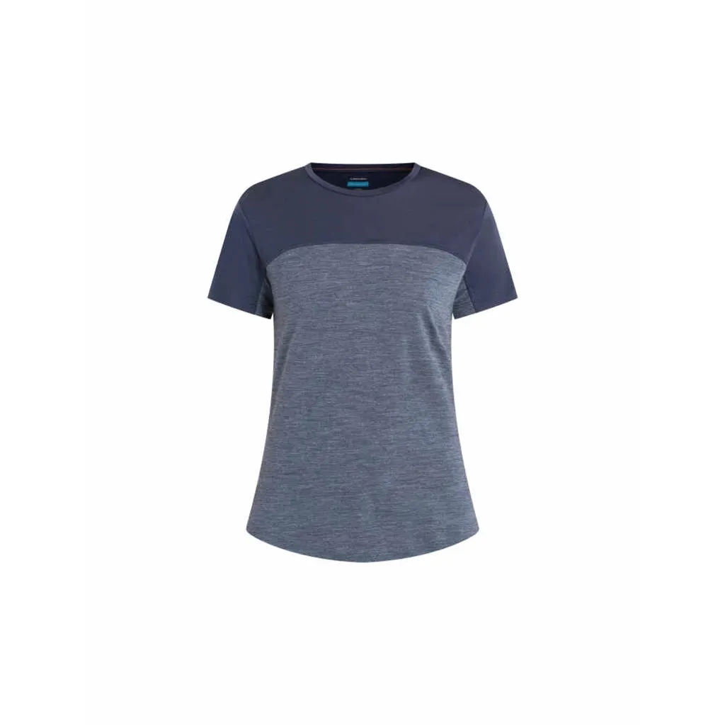 Icebreaker Women's Merino 125 Cool-Lite Sphere III Short Sleeve Tee Colour Block