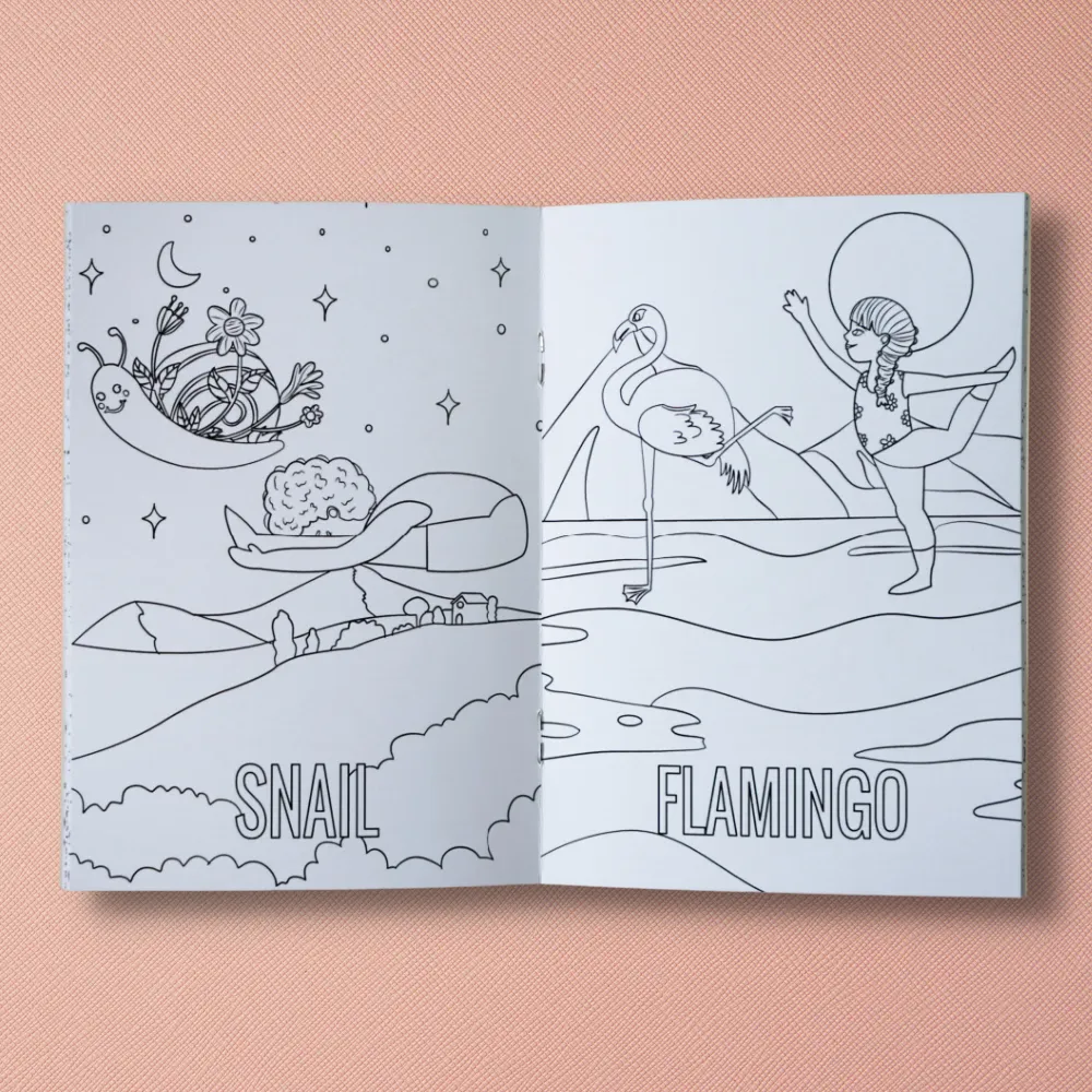 IMYOGI Coloring Book
