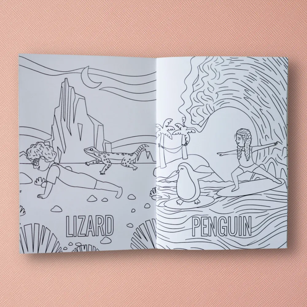 IMYOGI Coloring Book