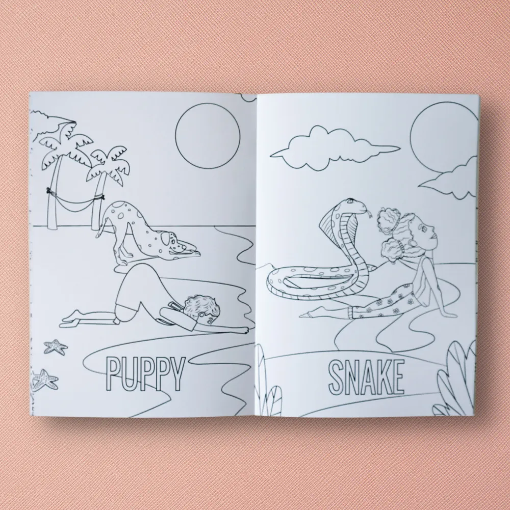 IMYOGI Coloring Book
