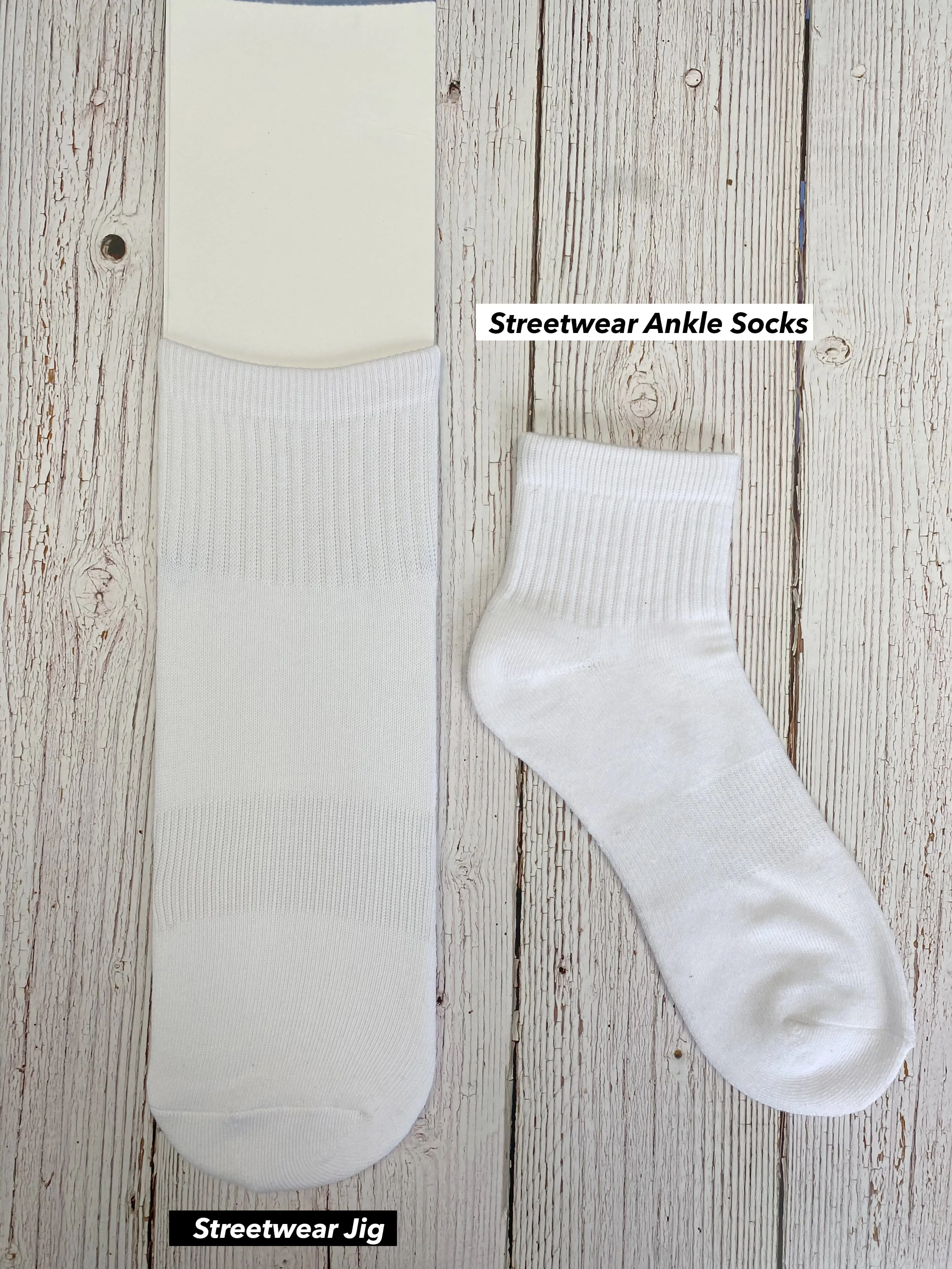 Inserts/Jigs for Streetwear and Dress Socks