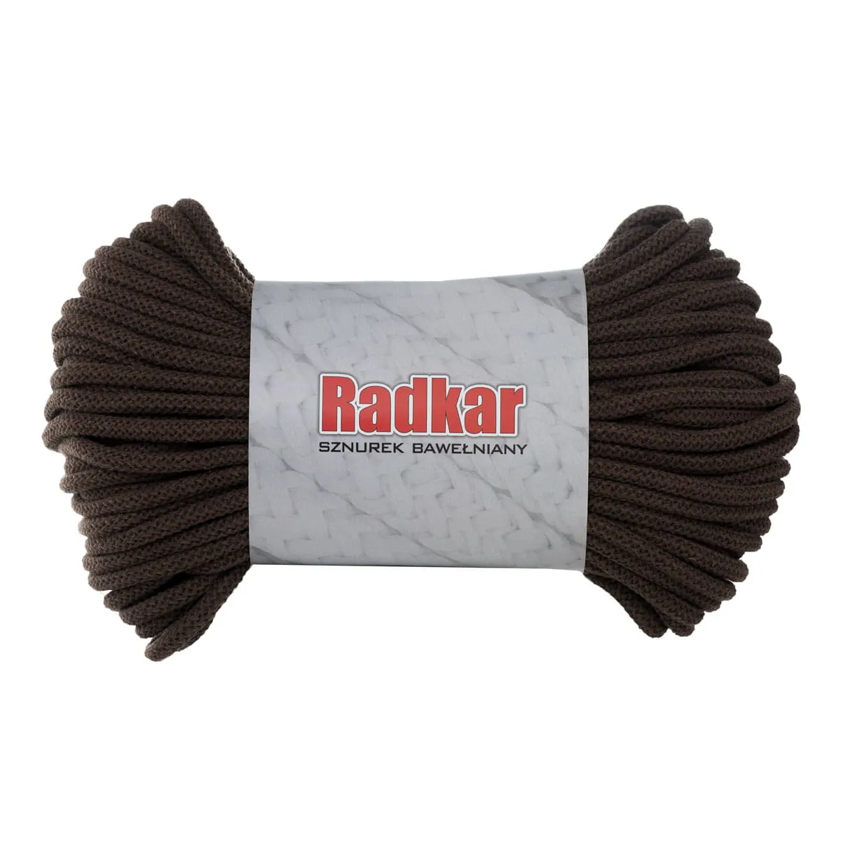 Light brown 750 Braided cotton cord 7mm