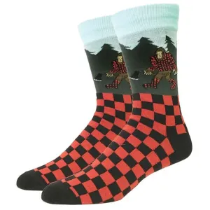 Lumberjack Bigfoot Men's Crew Socks