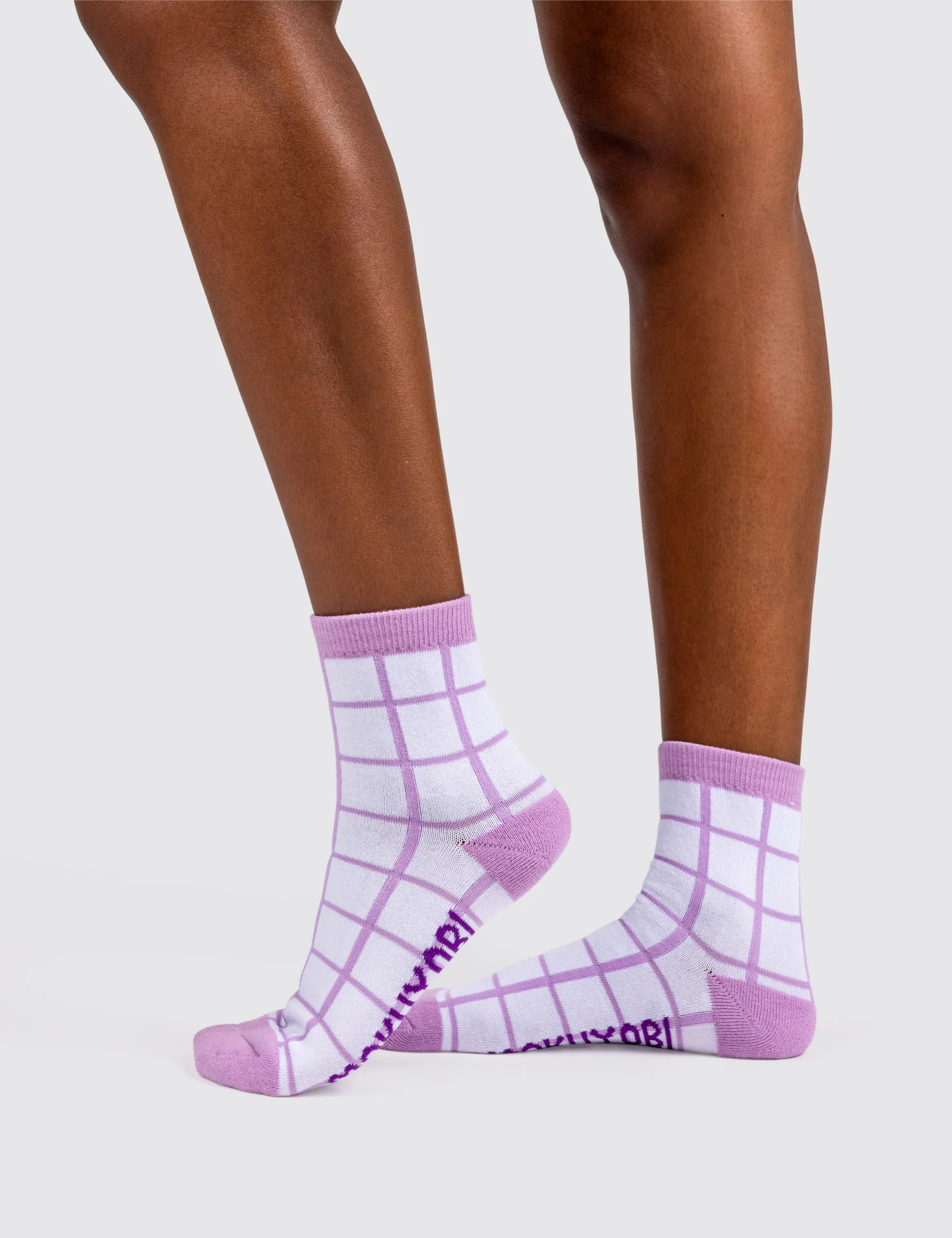Majesty Grid Socks