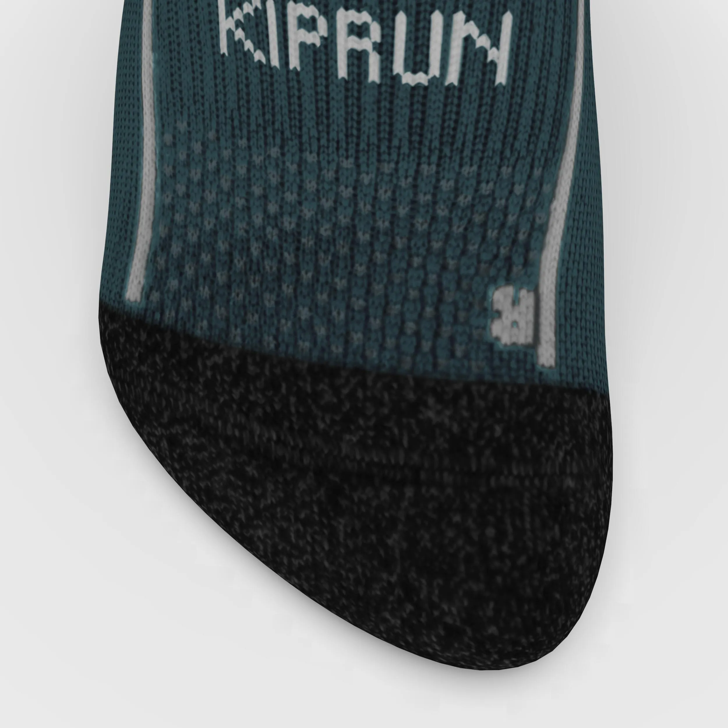 Merino wool running socks Run 900 black KIPRUN, black