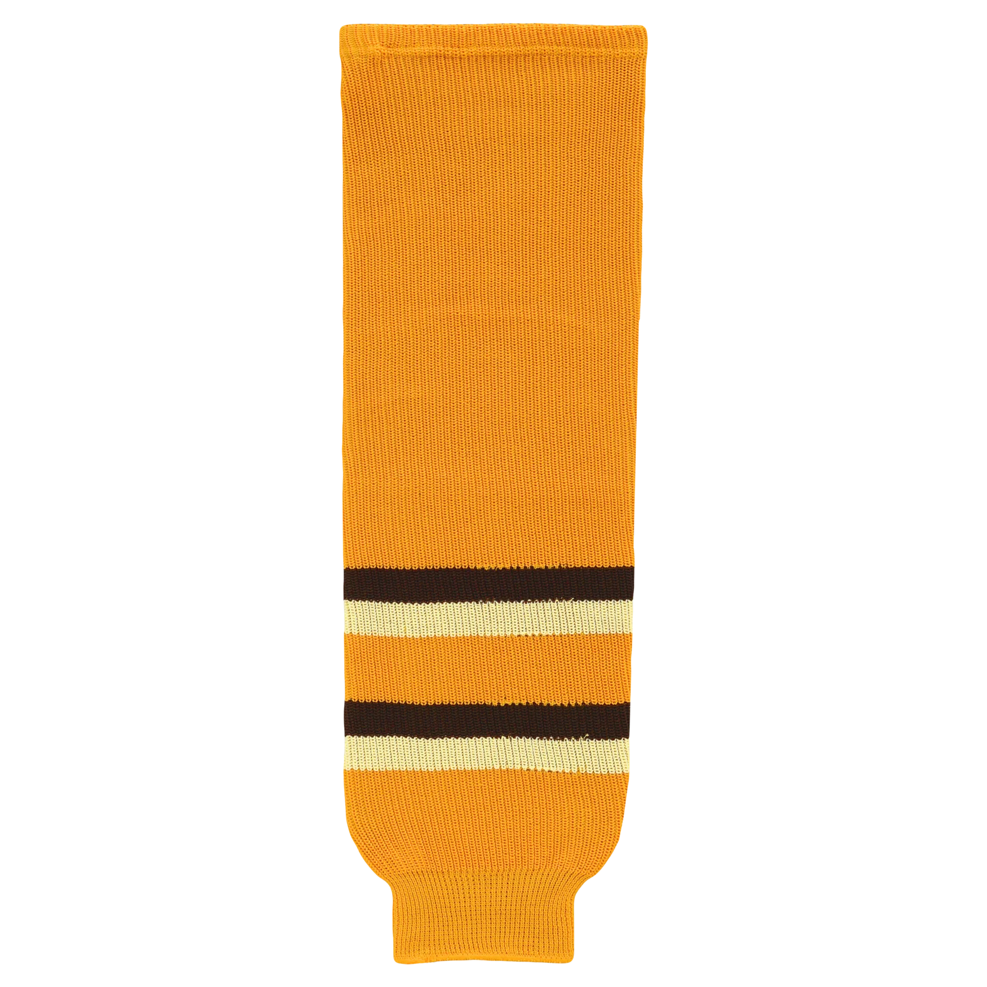 Mondelline Boston Bruins Winter Classic Gold Knit Ice Hockey Socks