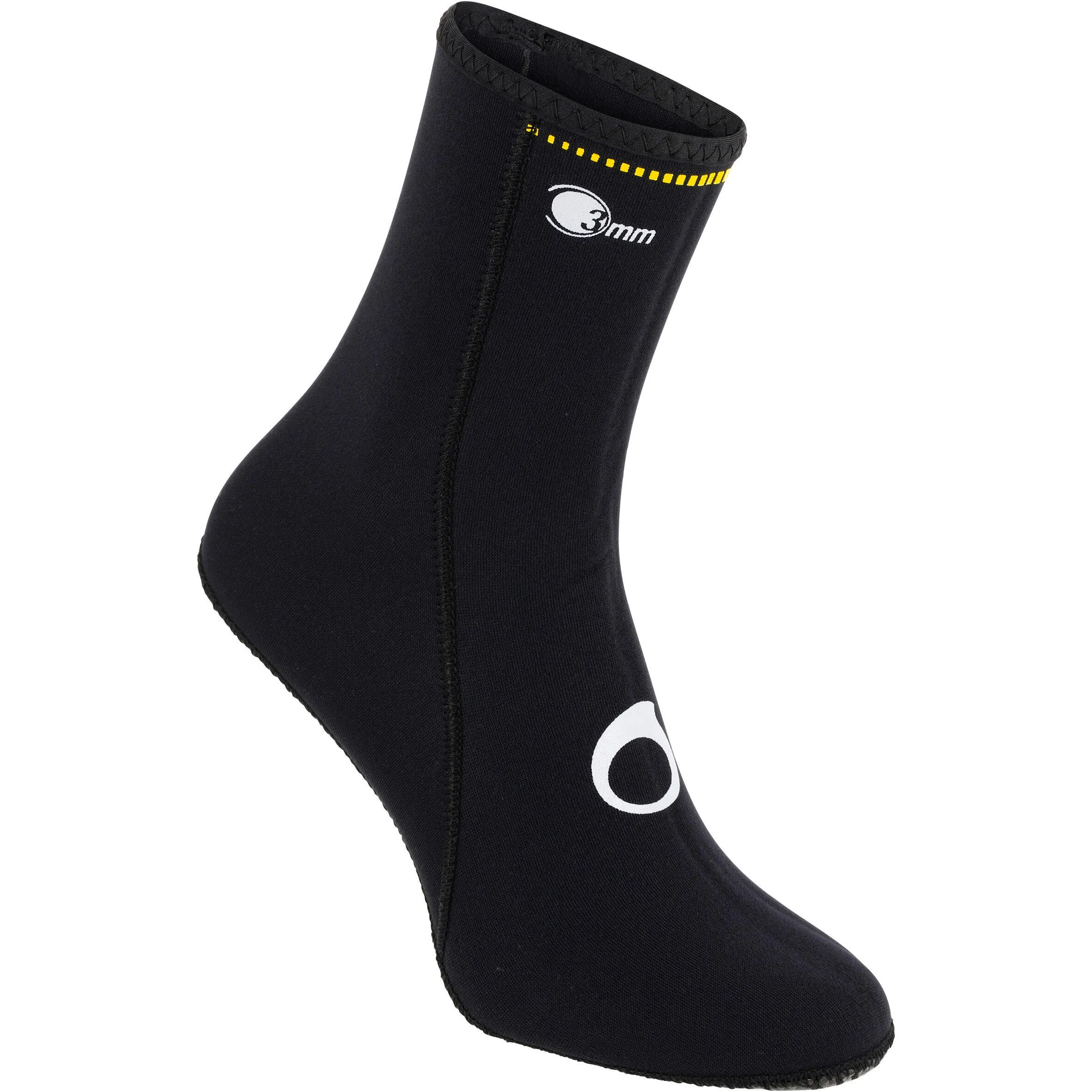 Neoprene diving socks 3 mm black SCD 100 Subea