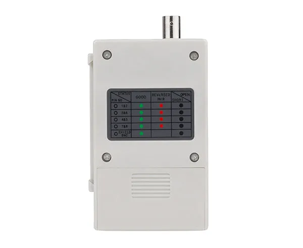 Network Cable Tester - RJ11, RJ12, RJ45 and BNC