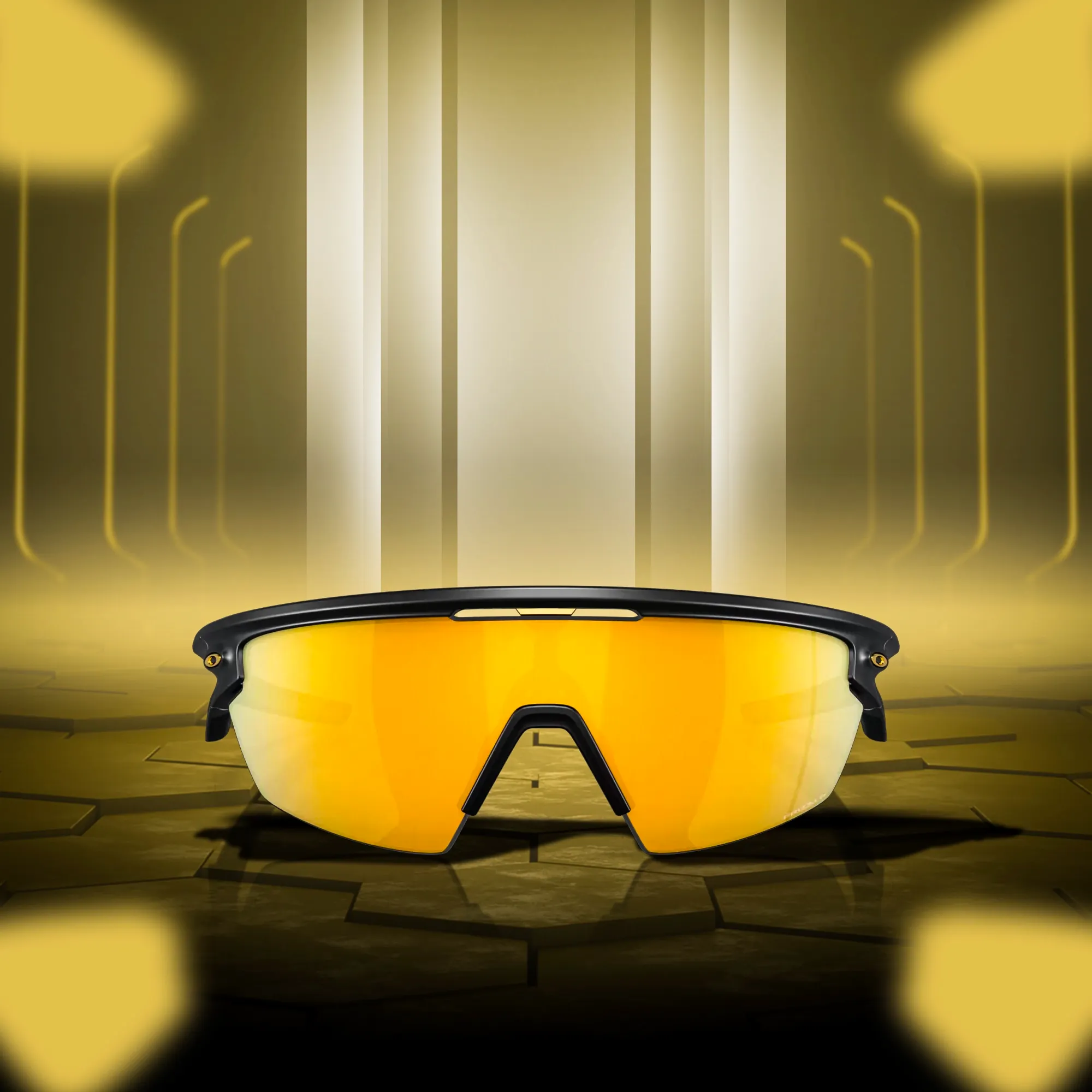 Oakley Sphaera Matte Carbon Prizm 24 k Polarized Sunglass