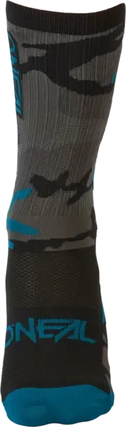 ONeal Socks MTB Performance Camo Gray/Blue/Black
