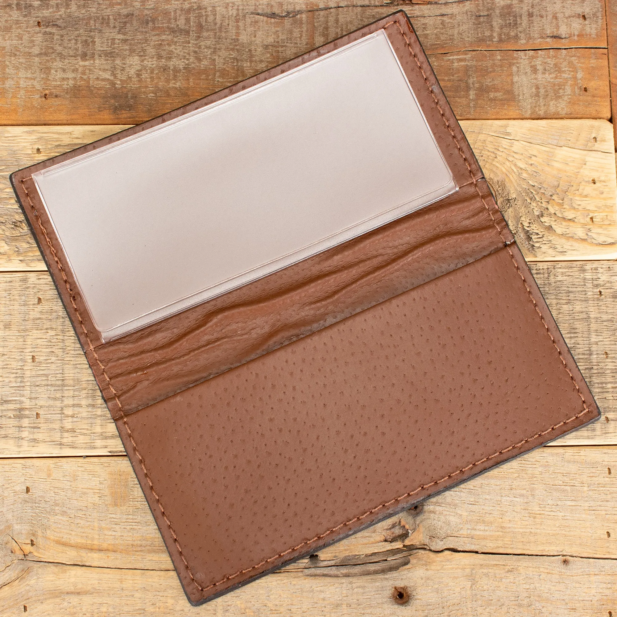 Ostrich Checkbook [Limited Edition]