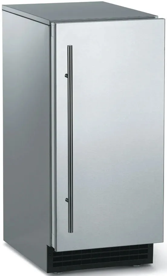 Scotsman Brilliance Series SCCP50MB1SU 15 Inch Undercounter Gourmet Ice Machine with 26 lbs. Storage Capacity, 65 lbs. Daily Production, Water-Quality Sensor, Built-in Pump and Requires Custom Panel/Handle: Panel Ready